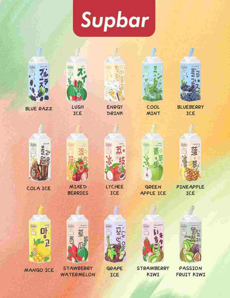 Supbar JUICE BOX 10000 TASTE Supbar JUICE BOX 10000 TASTE