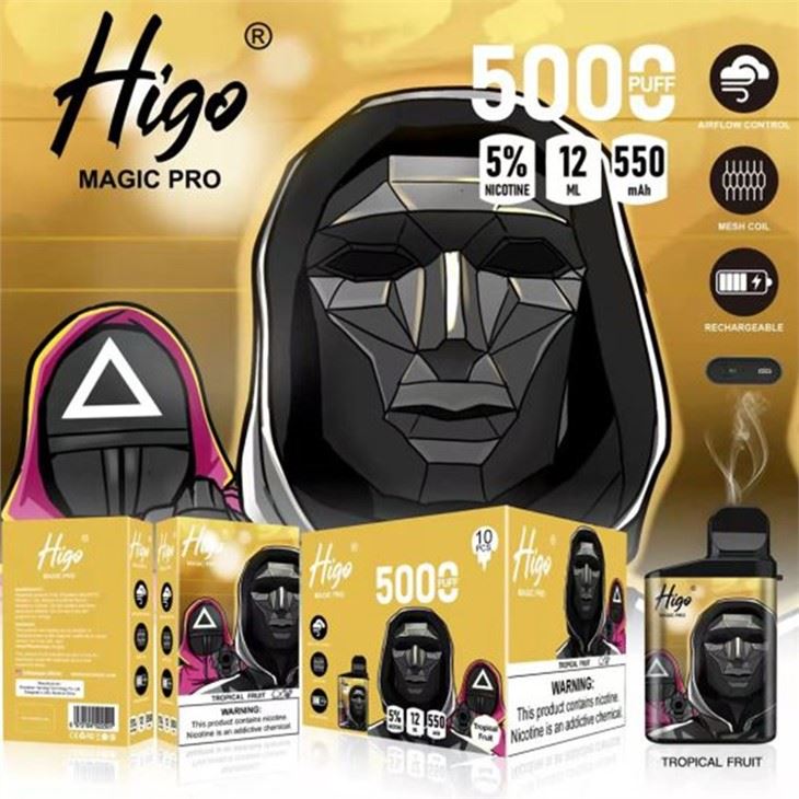 হিগো ম্যাজিক প্রো 5000 ই-সিগারেট কিনুন