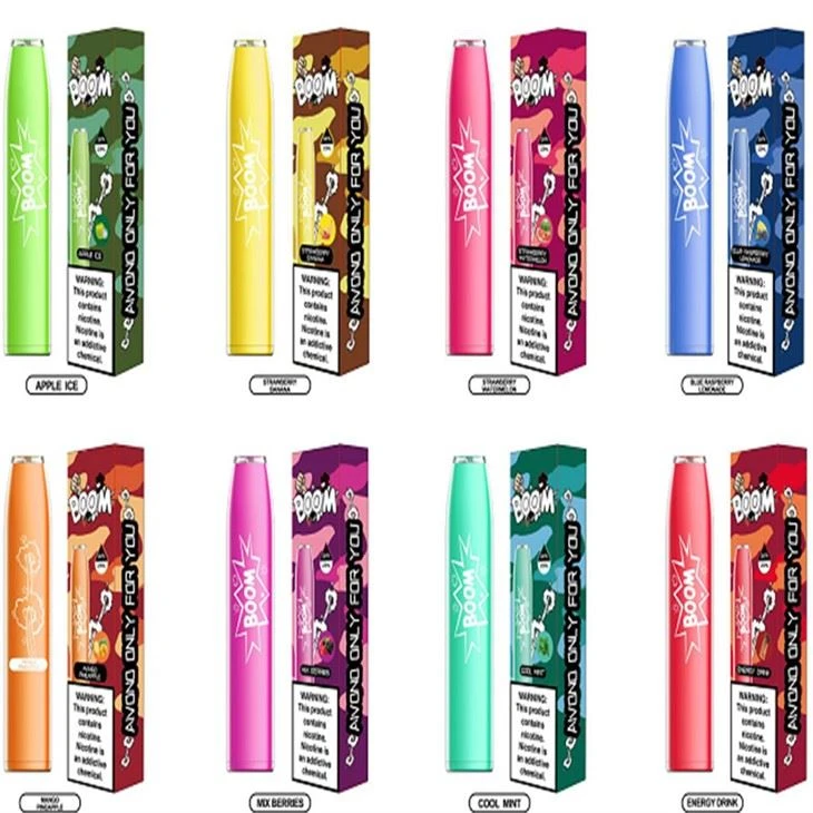 OEM/ODM 600 PUFFS ডিসপোজেবল ইলেকট্রনিক সিগারেট ভ্যাপস