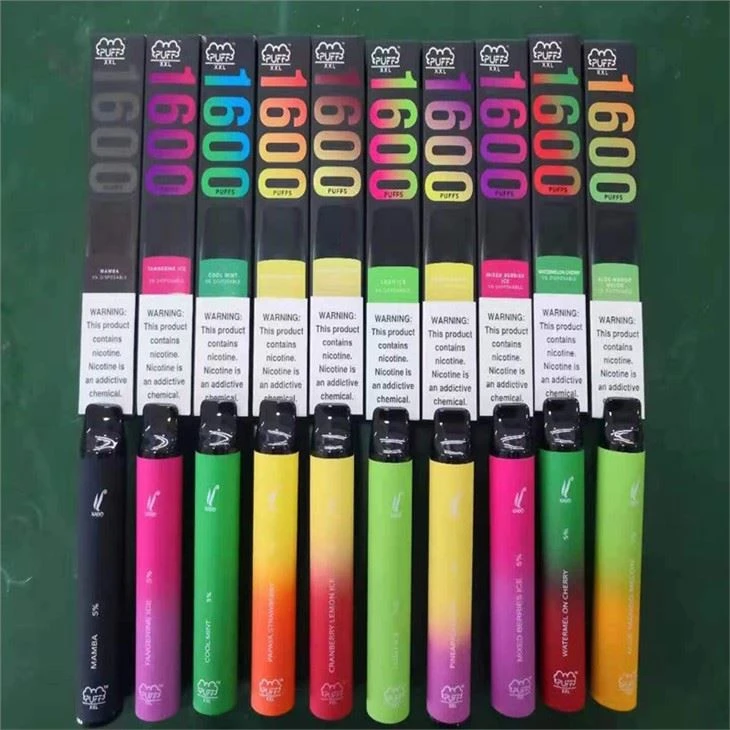 পাফ Xxl 1600 ডিসপোজেবল ই সিগ