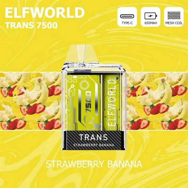 ELFWORLD TRANS 7500 PUFF