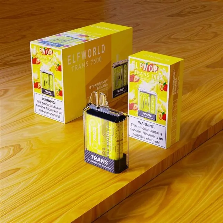 ELFWORLD TRANS 7500 VAPE TASTE