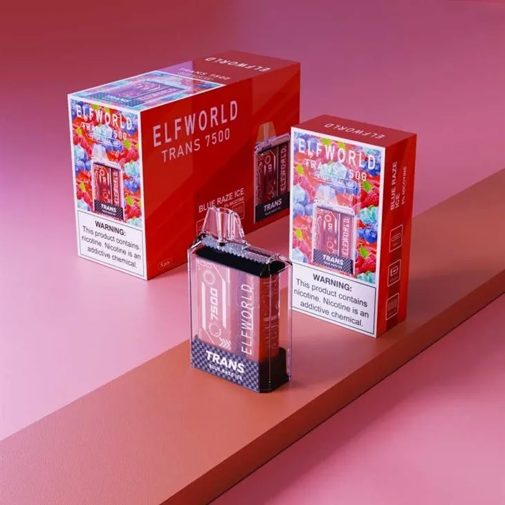 ELFWORLD TRANS 7500 PUFFS VAPES