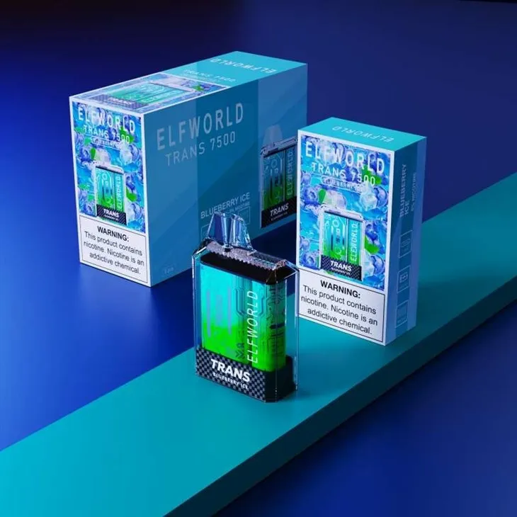 ELFWORLD TRANS 7500 PUFFS VAPE