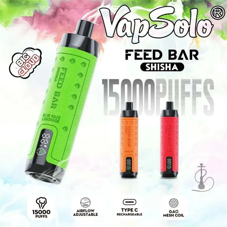 Vapsolo FEED BAR SHISHA Hookah 15000