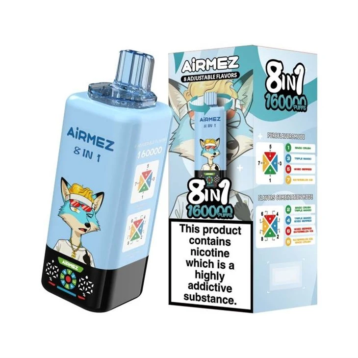 Airmez Fox 8IN1 160K Puffs Vape price