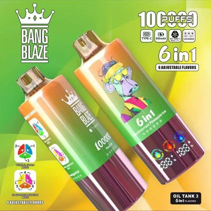 BANG BLAZE 6 IN 1 100000 PUFFS
