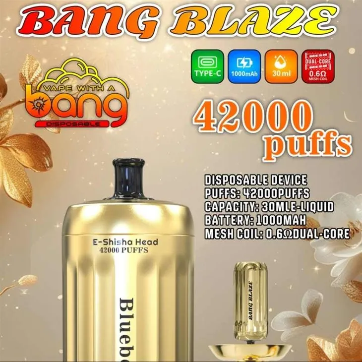 BANG BLAZE E-Shisha Head 42000 6