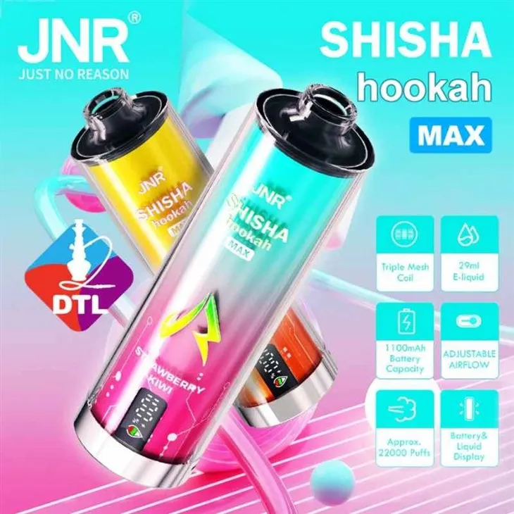 JNR Shisha Hookah Max 22000 3