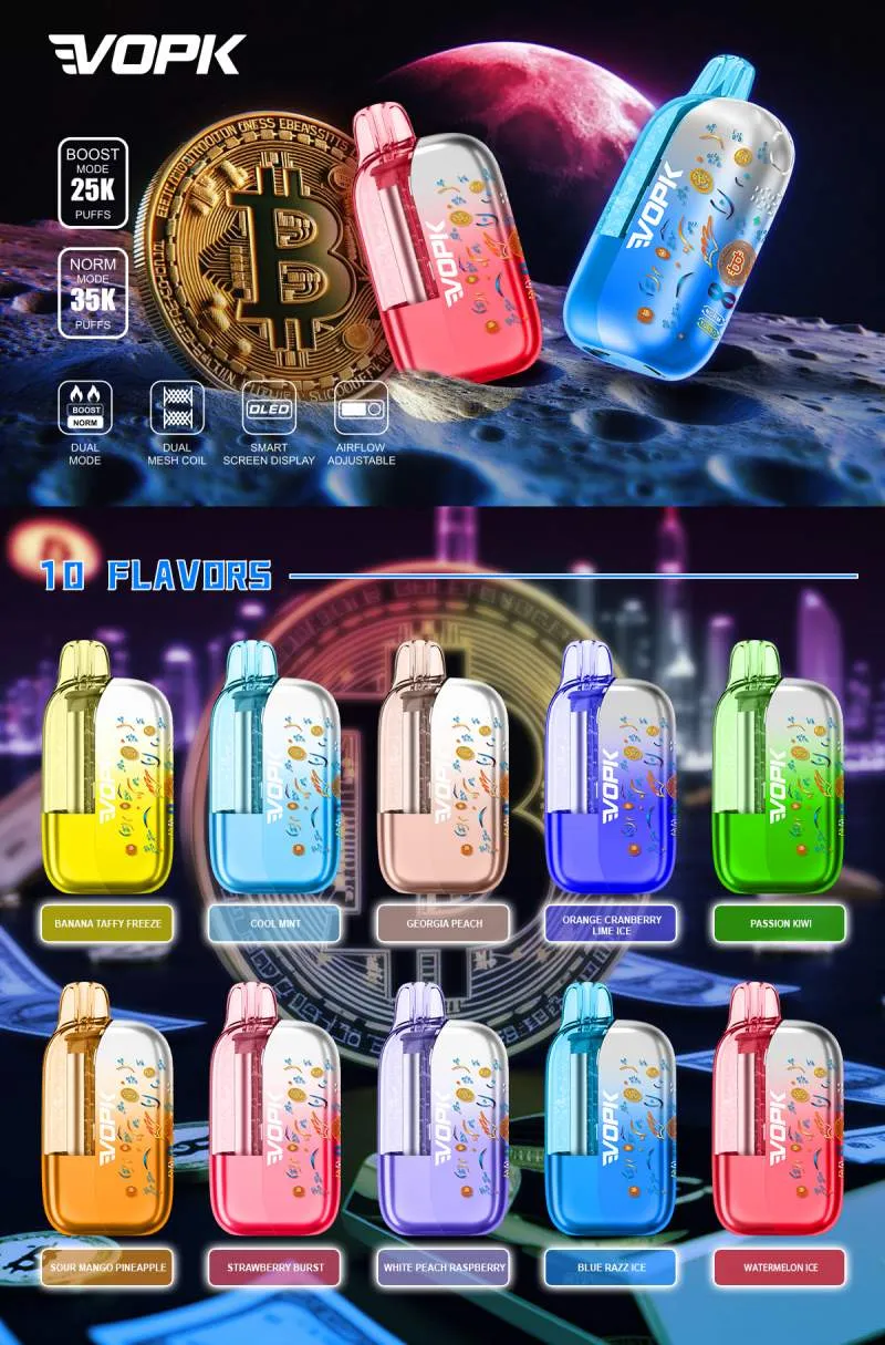 VOPK BTC 36000 Puffs 8 VOPK BTC 36000 Puffs 8