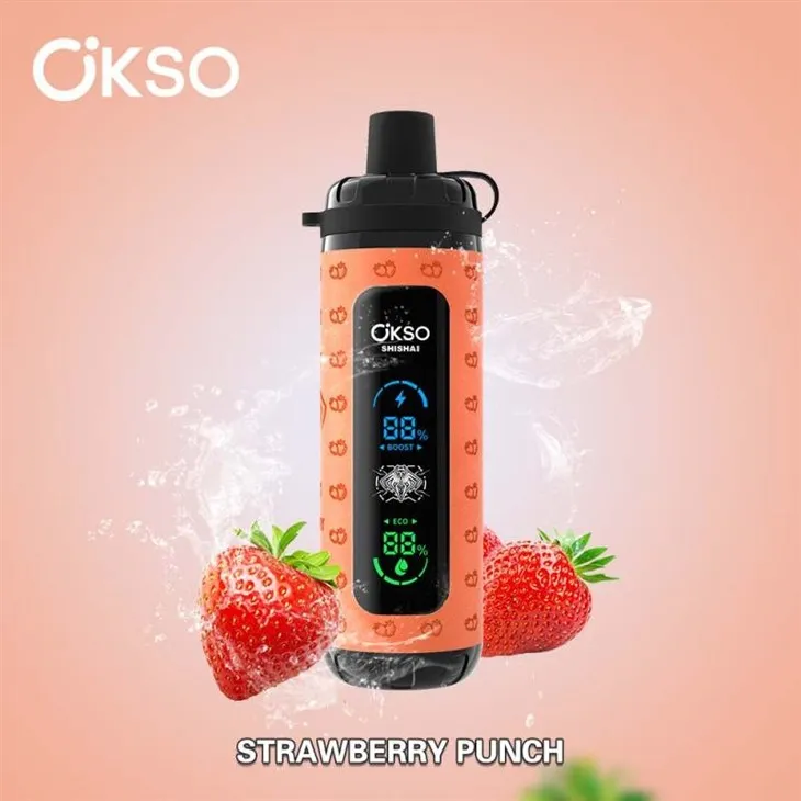 strawberry punch OKSO Shisha Max 40k
