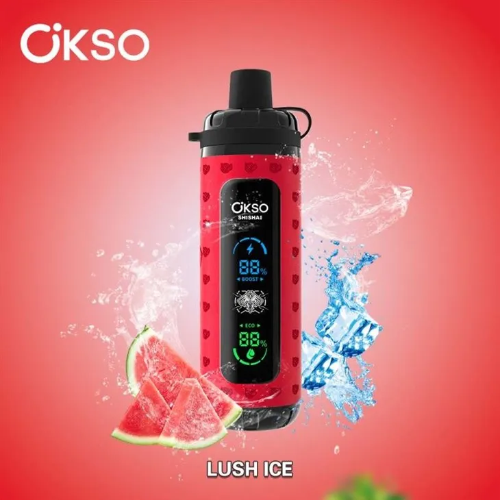lush ice OKSO Shisha Max 40k