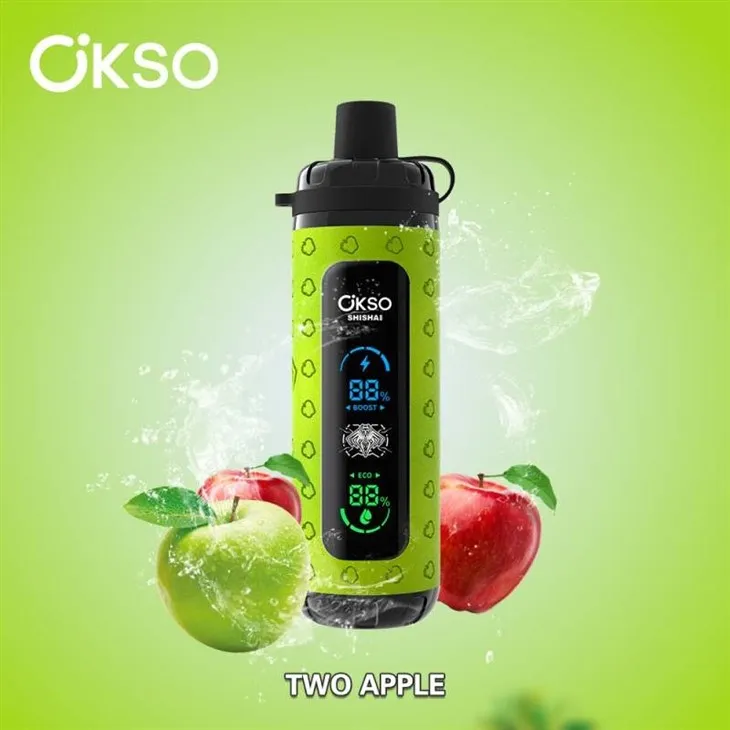 two apple OKSO Shisha Max 40k