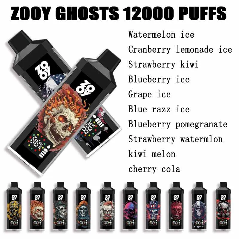 ZOOY GHOSTS 12000 taste taste taste ZOOY GHOSTS 12000 taste taste taste