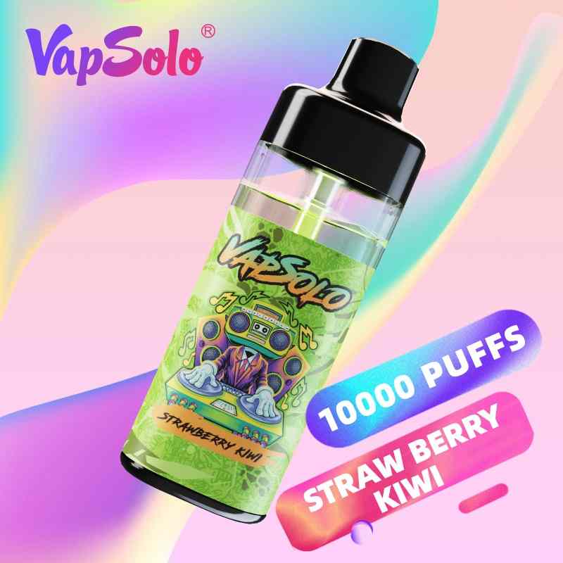 New-Style-Vapsolo-Electronic-Cigarette-Disposable-Rechargeable-LED-Light-Disposable-Cartridge-Tornado-10000VapSolo TORNADO 10000