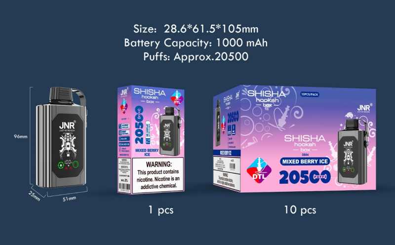 JNR Shisha Hookah BOX 20500 7 JNR Shisha Hookah BOX 20500 7