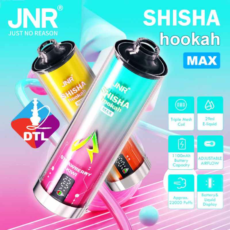 JNR Shisha Hookah Max 22000 3 JNR Shisha Hookah Max 22000 3