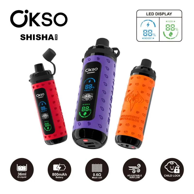 OKSO Shisha Max 40k 9 OKSO Shisha Max 40k 9