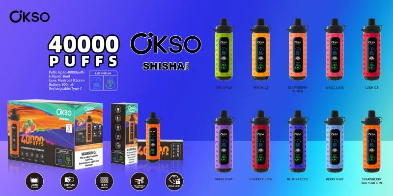 OKSO Shisha Max 40000 28 OKSO Shisha Max 40000 28