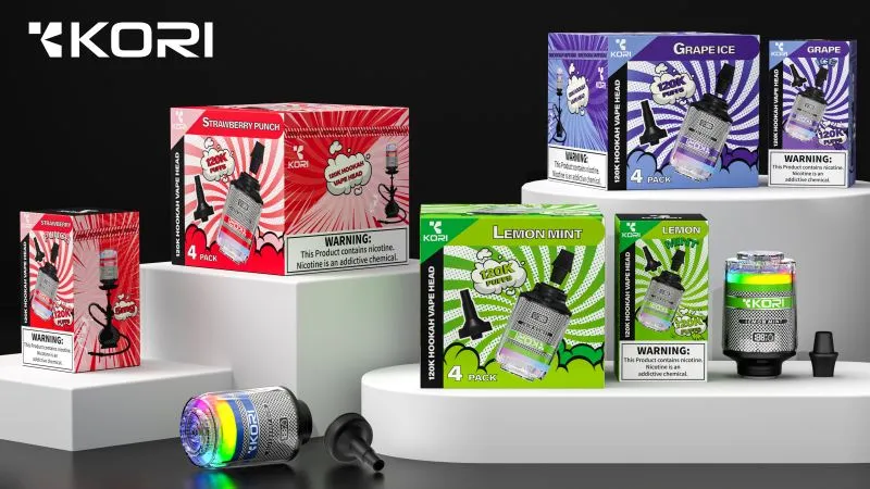 KORI 120K HOOKAH WAPE HEAD 3 KORI 120K HOOKAH WAPE HEAD 3