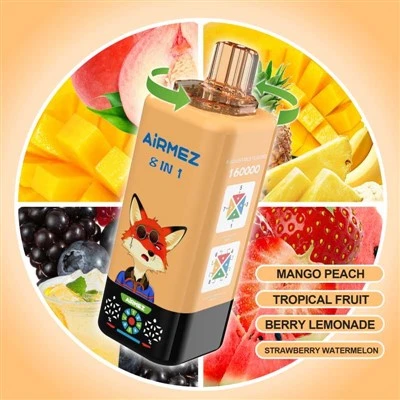 Airmez Fox 160000 Puffs 8 IN 1