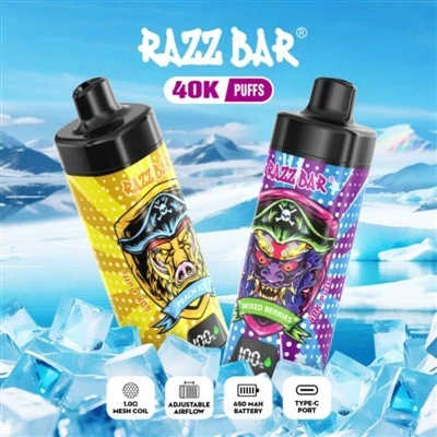 Razz বার 40000 একক ফ্লেভার
