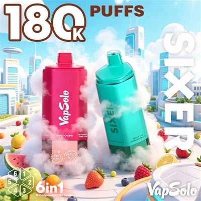 ভ্যাপসোলো সিক্সার 180K পাফস